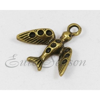 Подвеска мет.№448 25х22мм цв.Ant.Bronze (цена за 1шт)